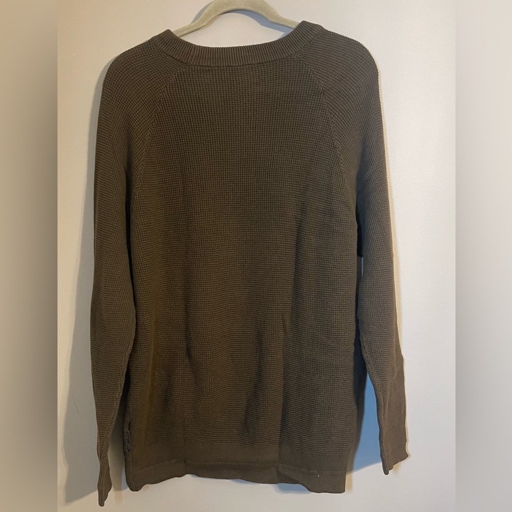 French Connection Green Crewneck Sweater